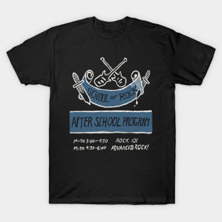 School of Rock After School Sign T-Shirt